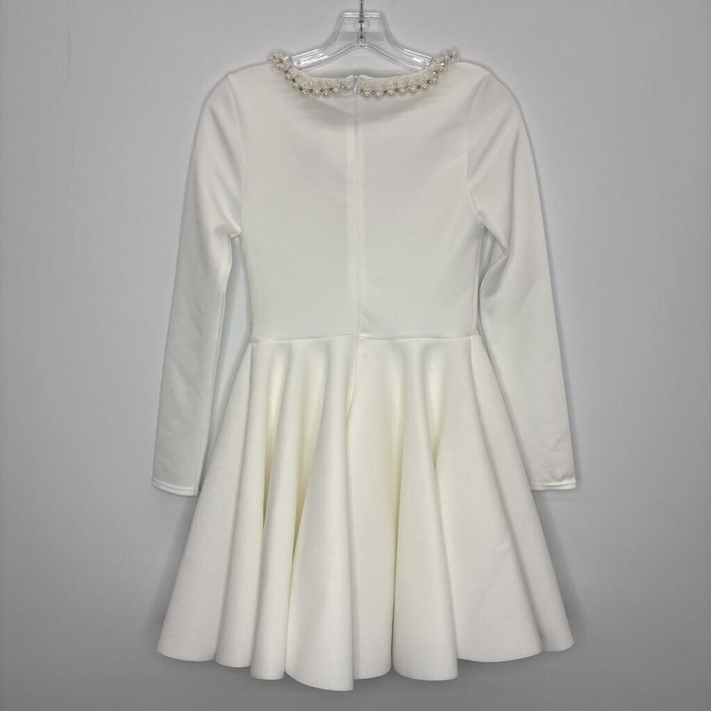 Formal Wear S(6) White/Pearls