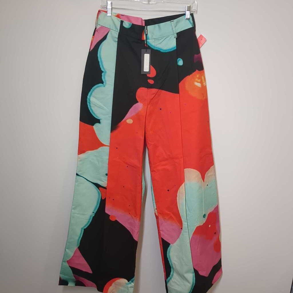 Pants 8 Black/Red/Multi