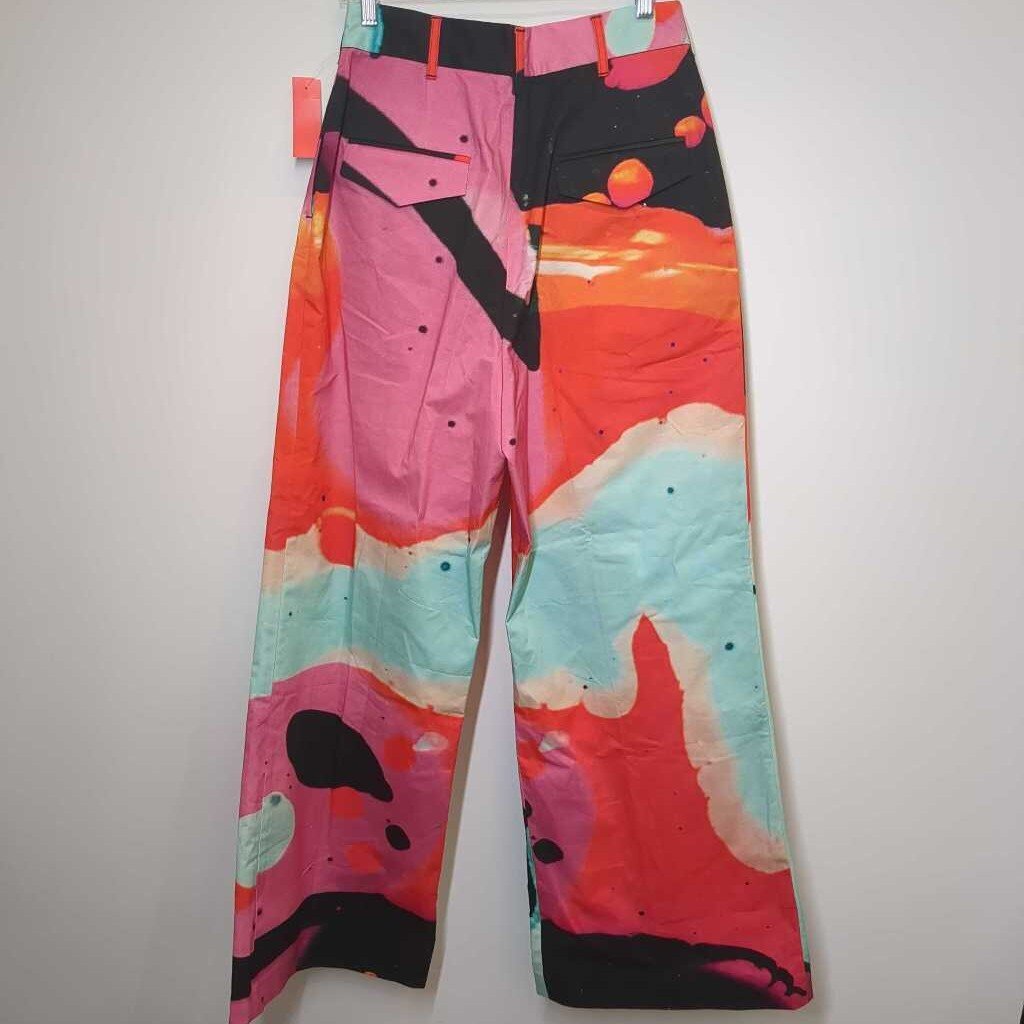 Pants 8 Black/Red/Multi