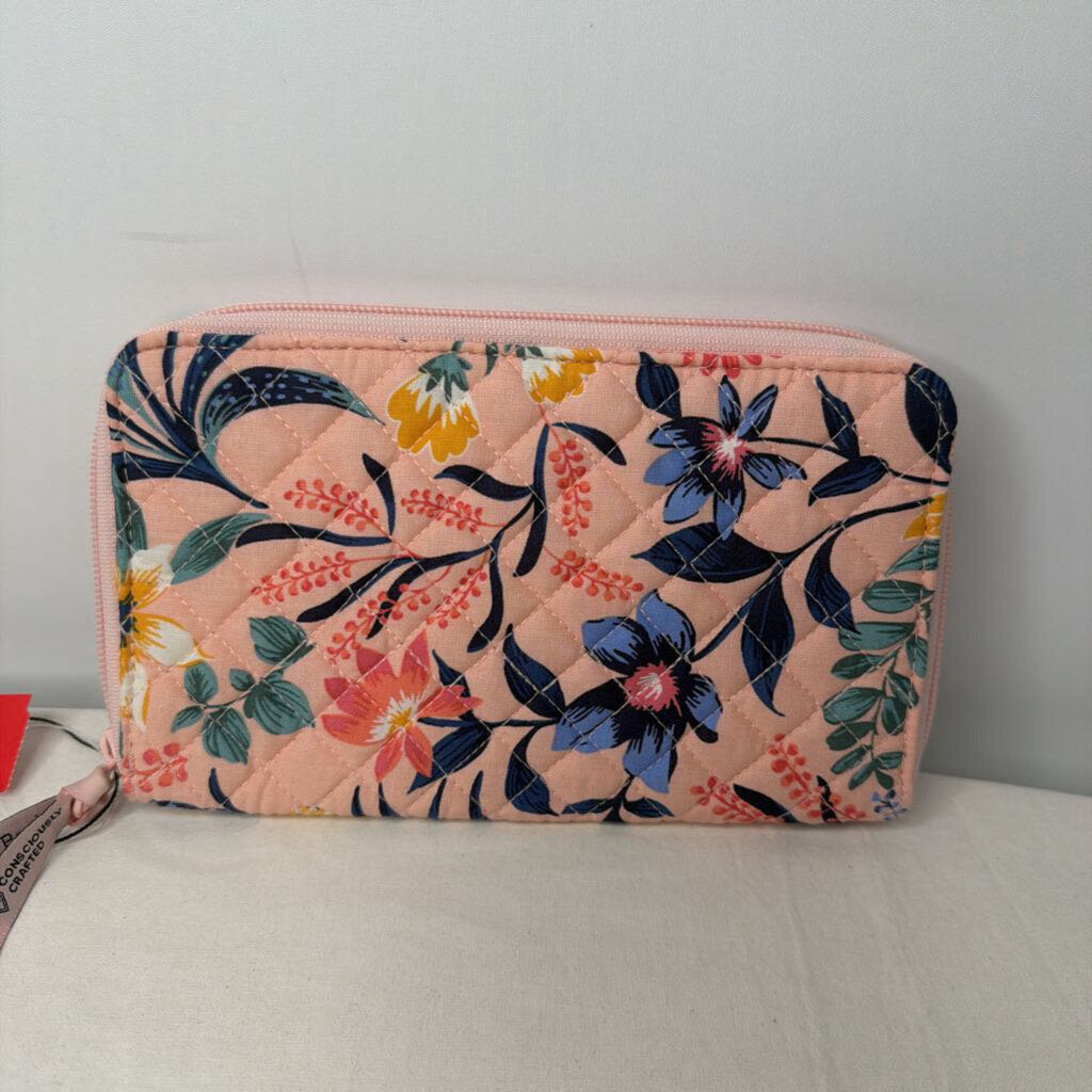 Vera Bradley Wallet RFID Travel Pink/Floral