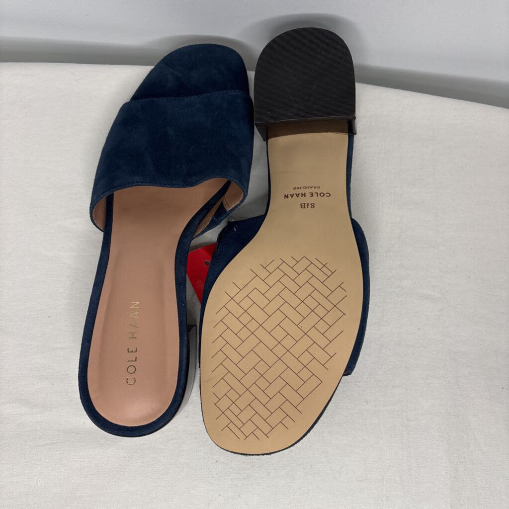 Cole Haan Sandals 8.5 Navy Suede