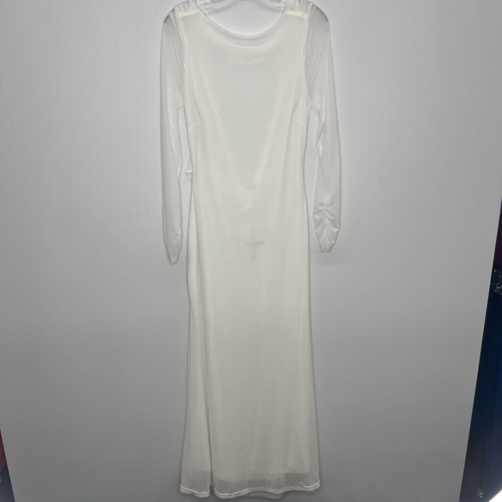 Dress L White