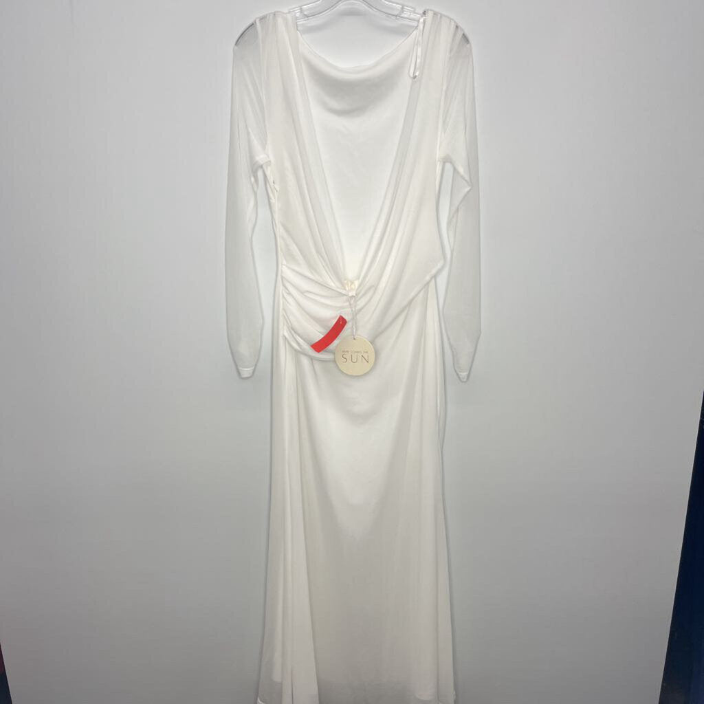 Dress L White