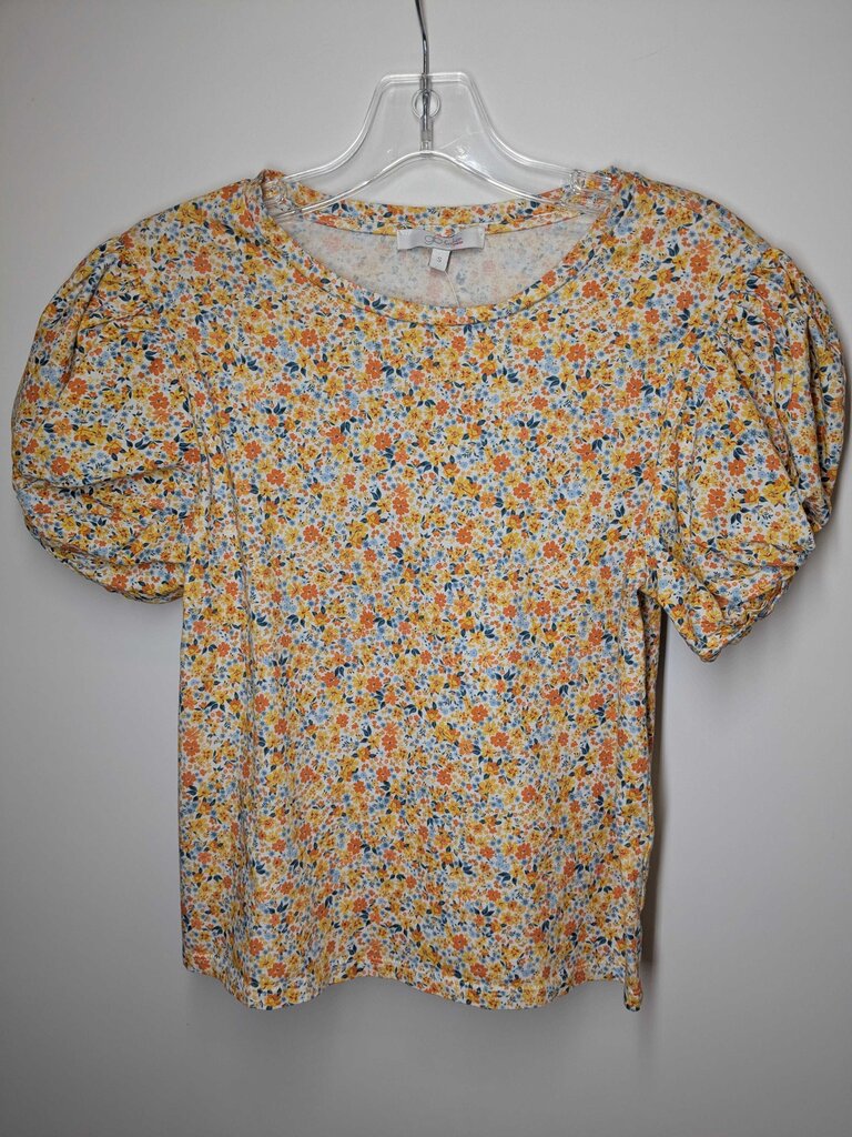 Boutique Shirt S Yellow/Floral