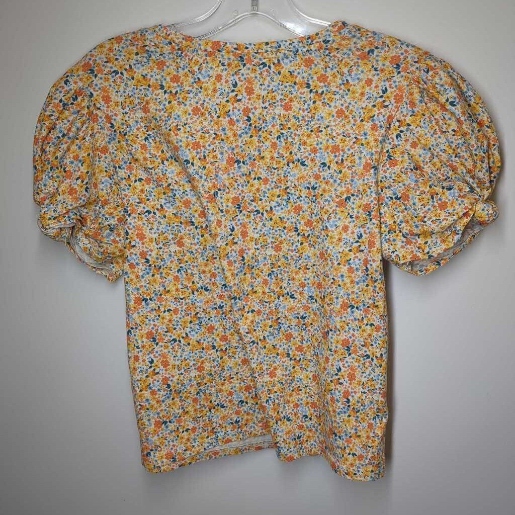 Boutique Shirt S Yellow/Floral