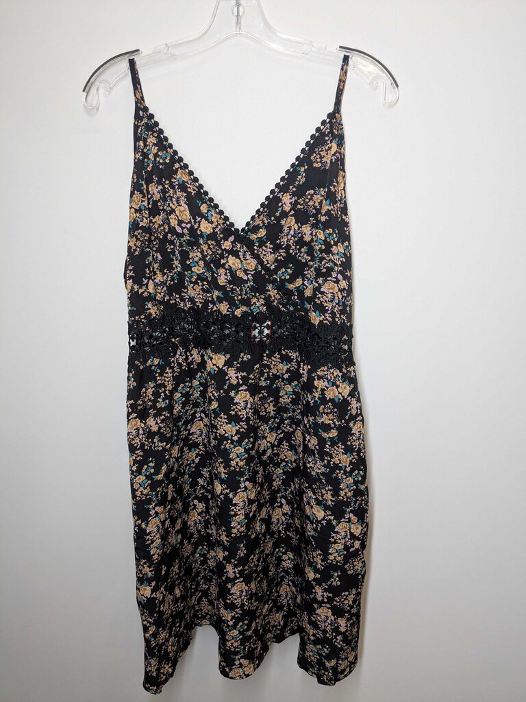 Shein Swim Wear 2X Plus Black/Brown