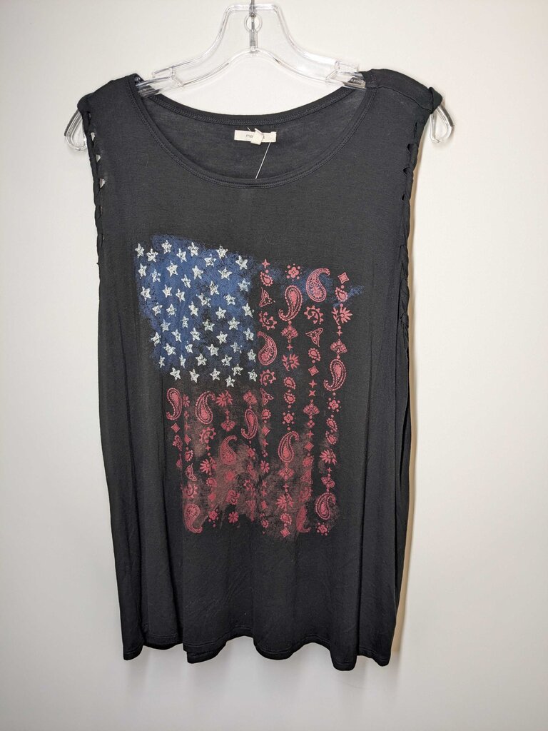 Maurices Tank XXL Black/Red