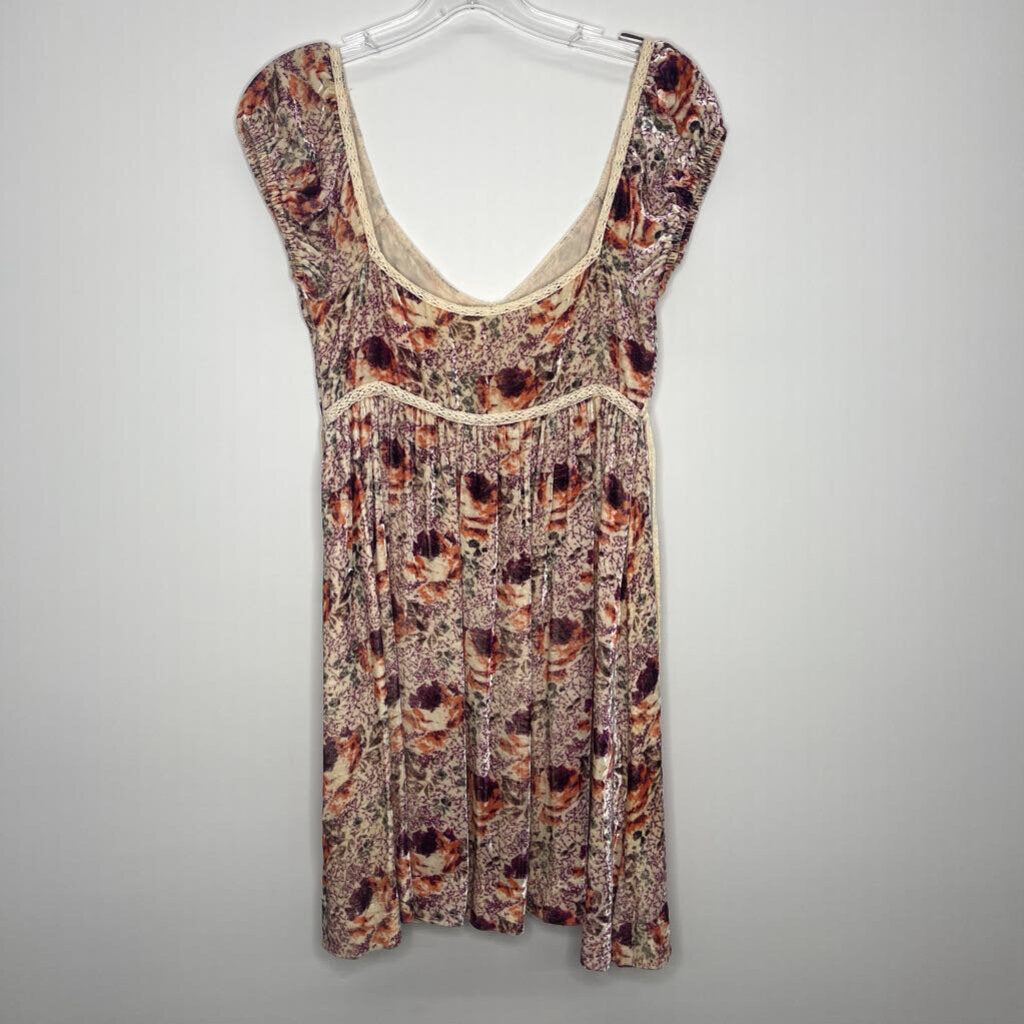 Free People Dress XS/2 Ivory/Purple