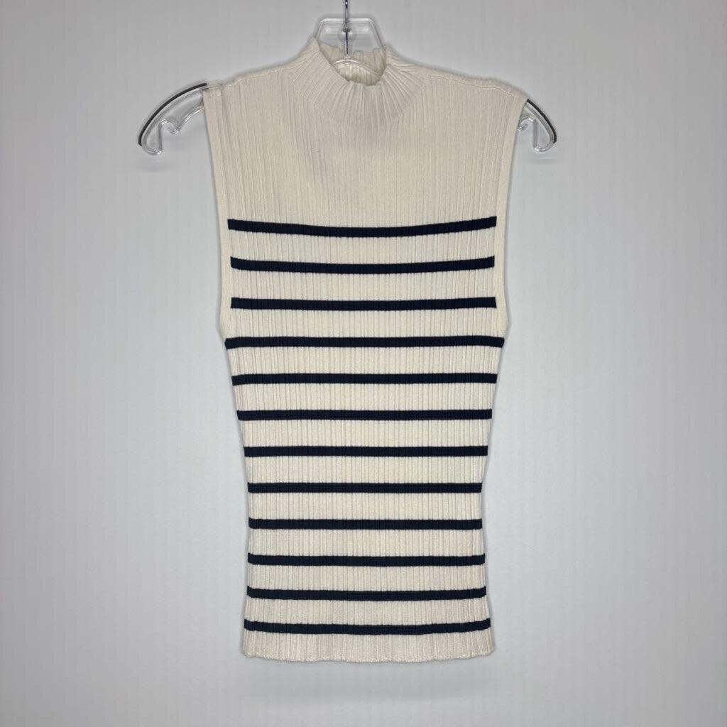 Abercrombie & Fitch Tank M White/Navy