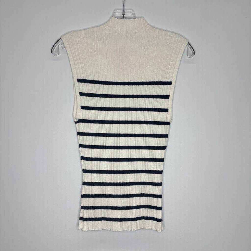 Abercrombie & Fitch Tank M White/Navy
