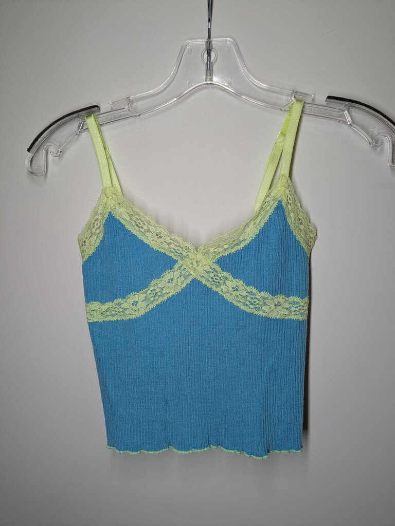 BDG Tank M Blue/Lime