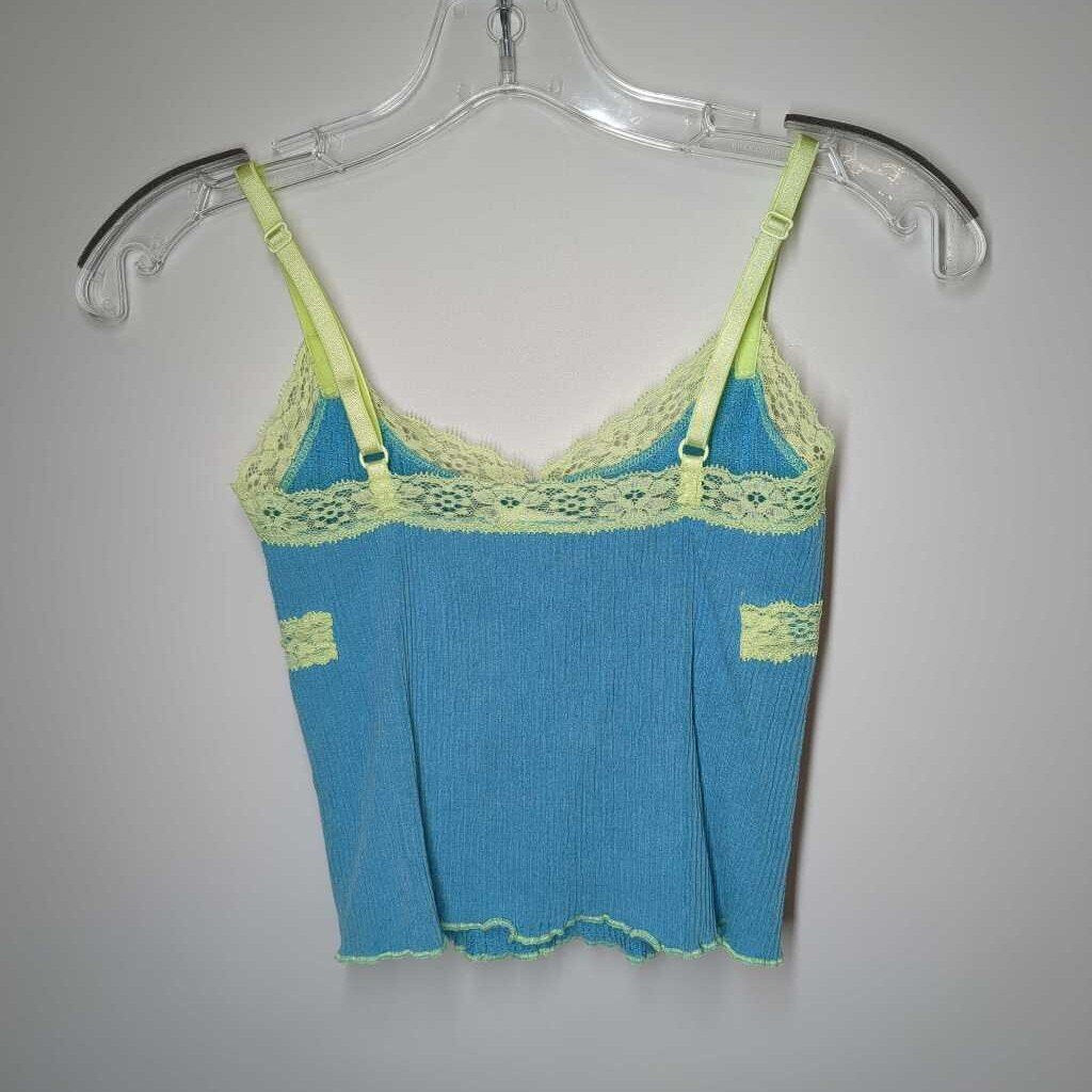 BDG Tank M Blue/Lime