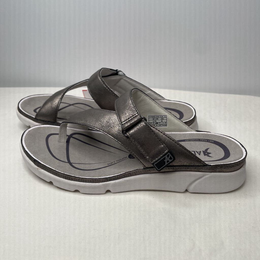 Mephisto Sandals 8 Pewter Gray