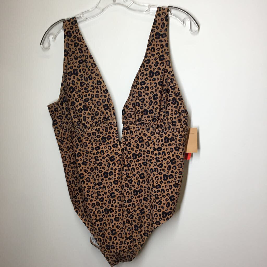 Shade & Shore Swim Wear XL Brown/Black