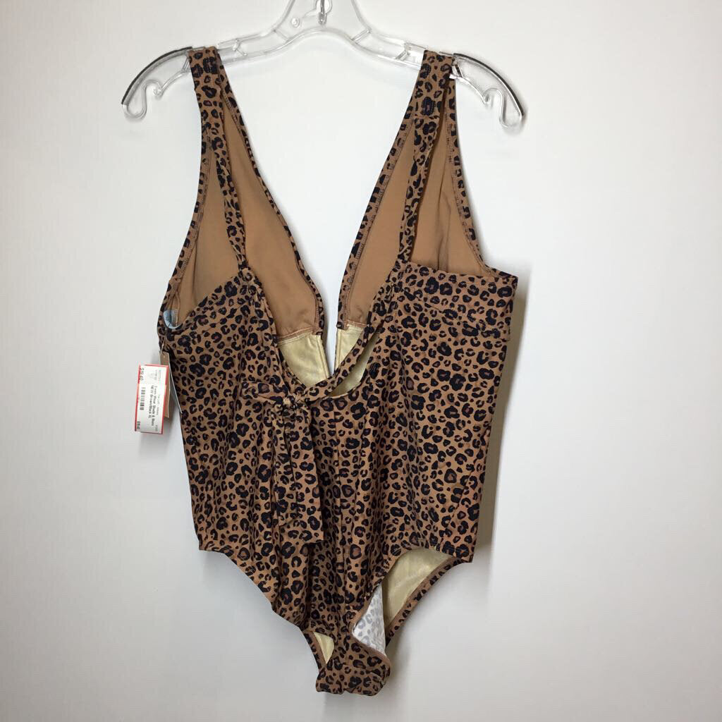 Shade & Shore Swim Wear XL Brown/Black