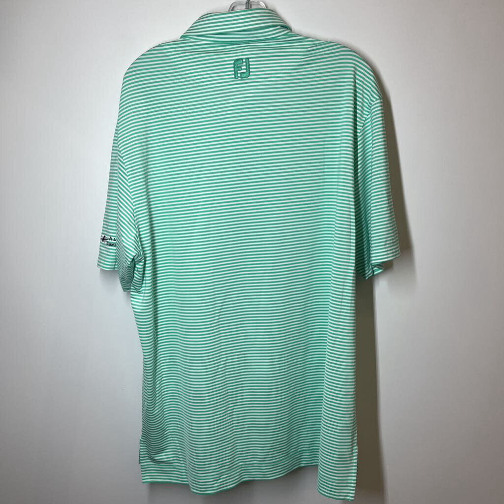 FJ Athletic Tops Men's L Green/White