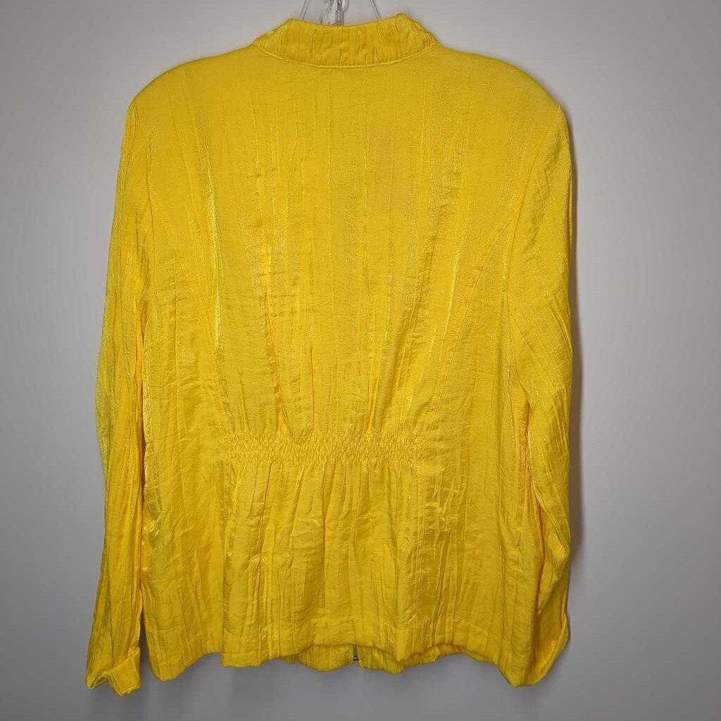 Laura Ashley Long Sleeve XL Yellow