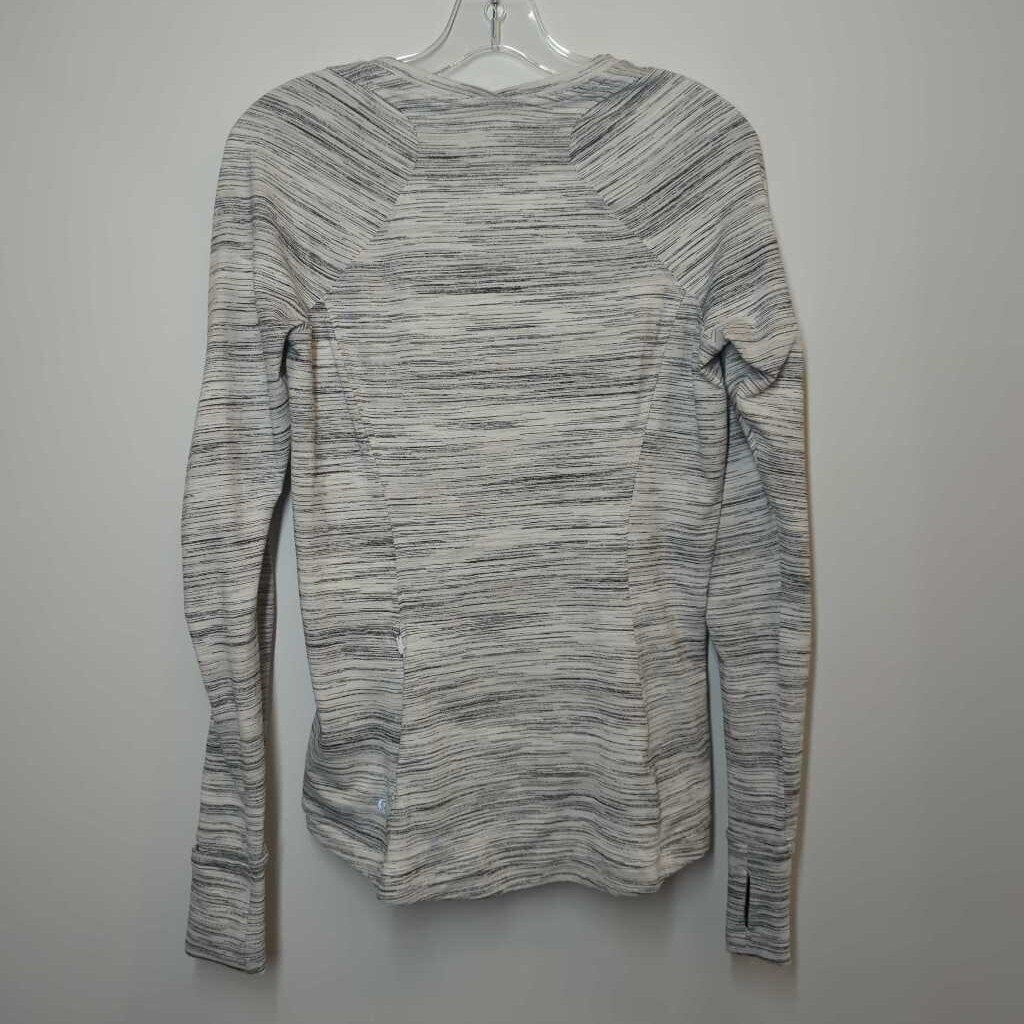 Lululemon Athletic Tops 10/M Grey/White