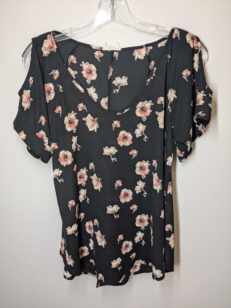 Sienna Sky Shirt S Black/Pink Floral