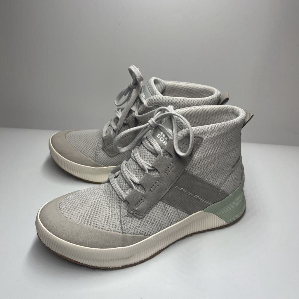 Sorel Shoes 7.5 Gray/Mint