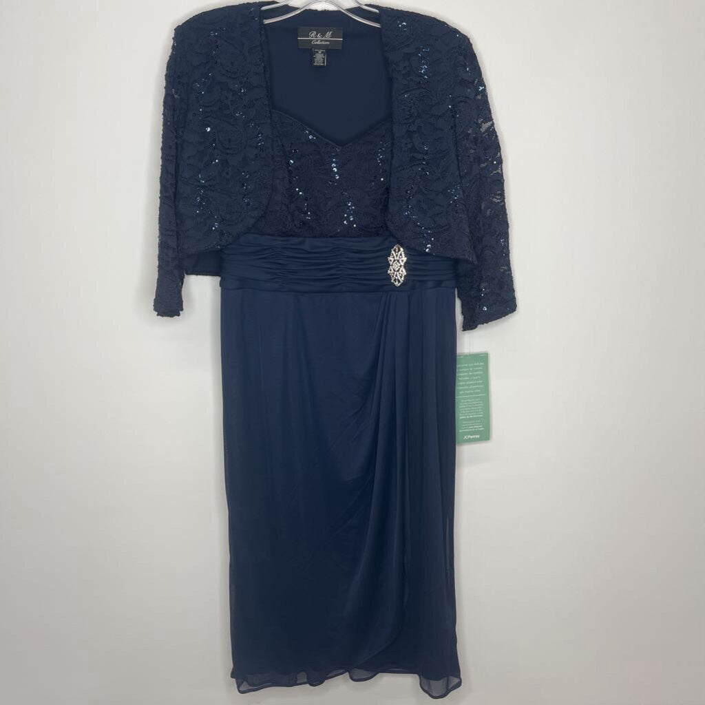 Dress L (12) Navy