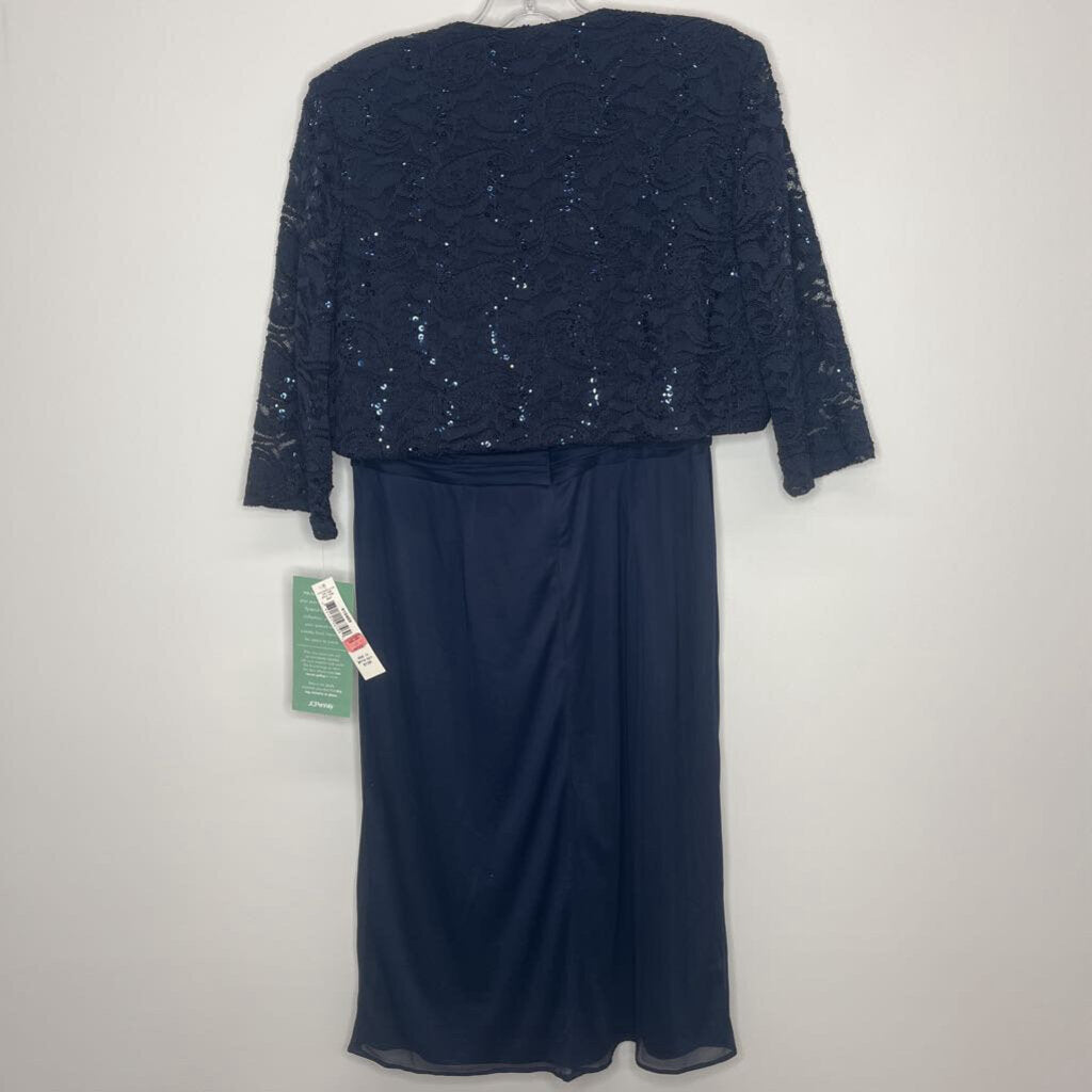 Dress L (12) Navy