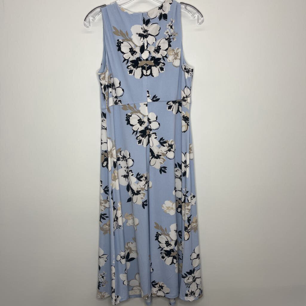 London Times Dress M Blue