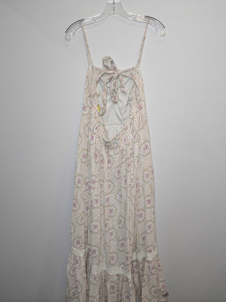 American Eagle Dress L White/Pink