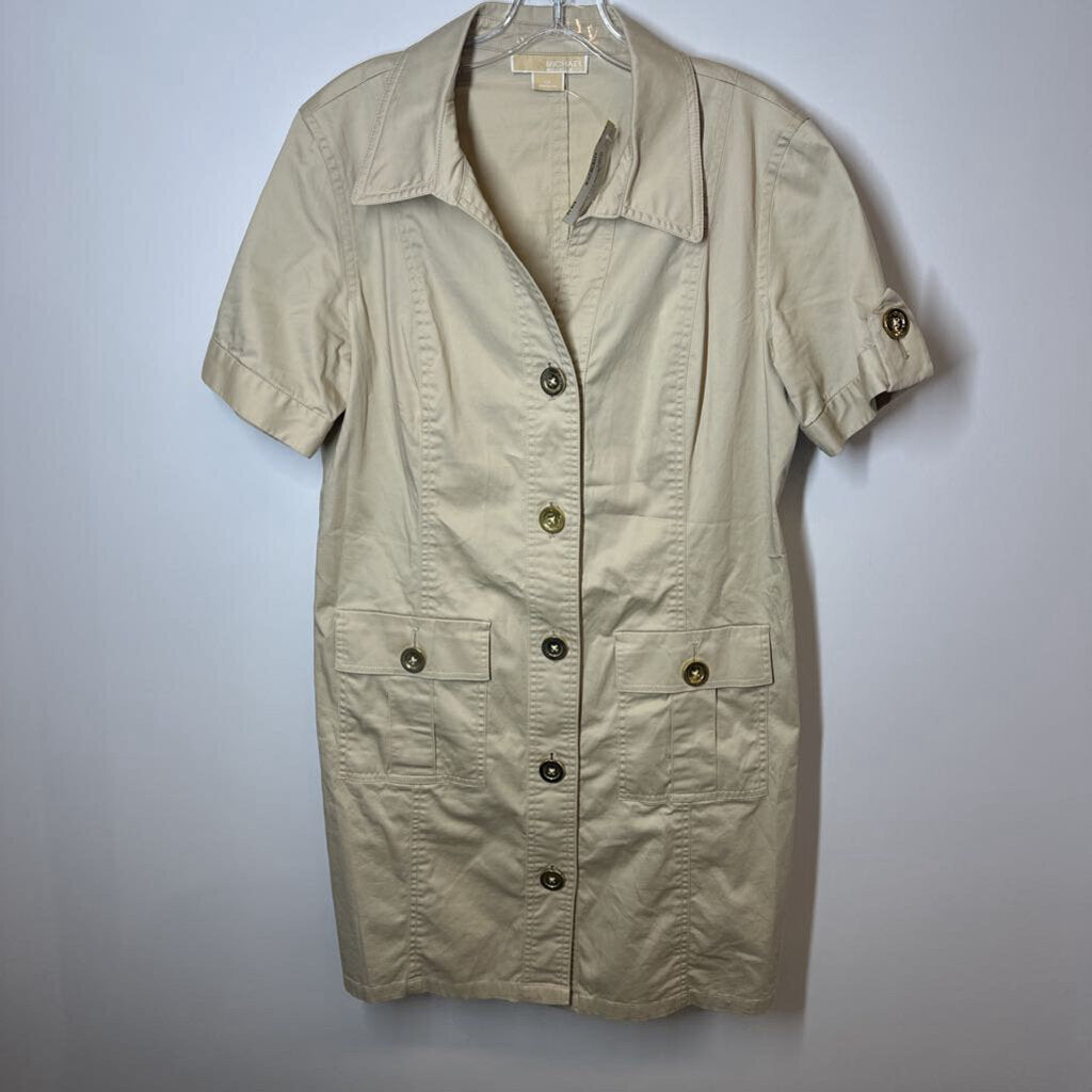 Michael Kors Clothing Dress L Khaki