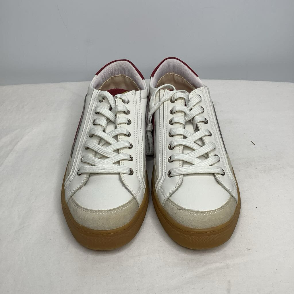 Shoes 8.5 Cream/Red/Tan