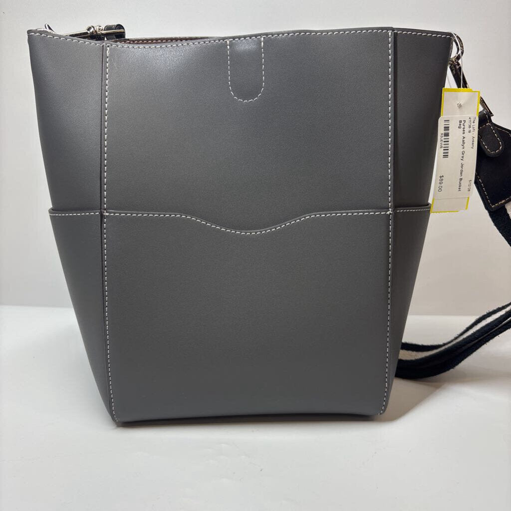 Purses Jordan Bucket Bag Gray