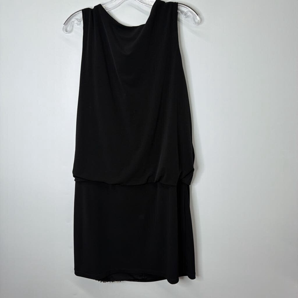 Ronni Nicole Dress XL(16) Black/Sequins