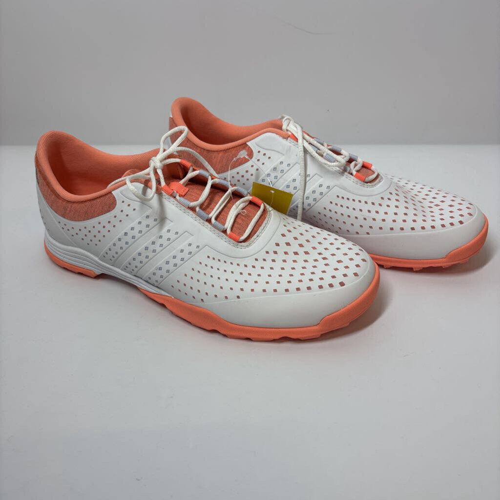 Adidas Shoes 8.5 Whtie/Peach