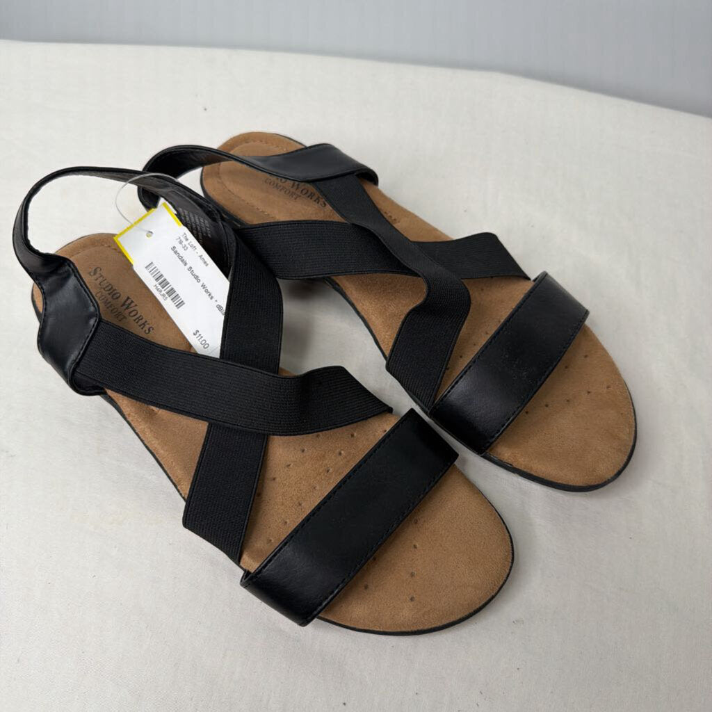 Studio Works Sandals 9.5 dBlack