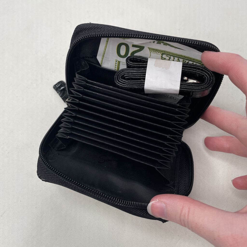 Wallet Card Organizer Black