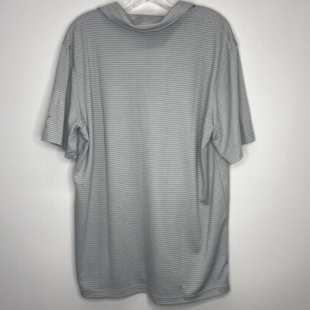 Puma Shirt L Gray Stripes
