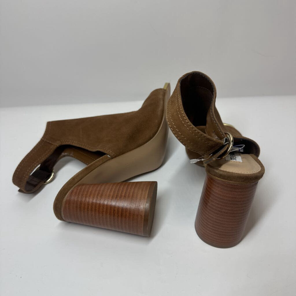Steve Madden Shoes 8.5 Brown Suede/Gold
