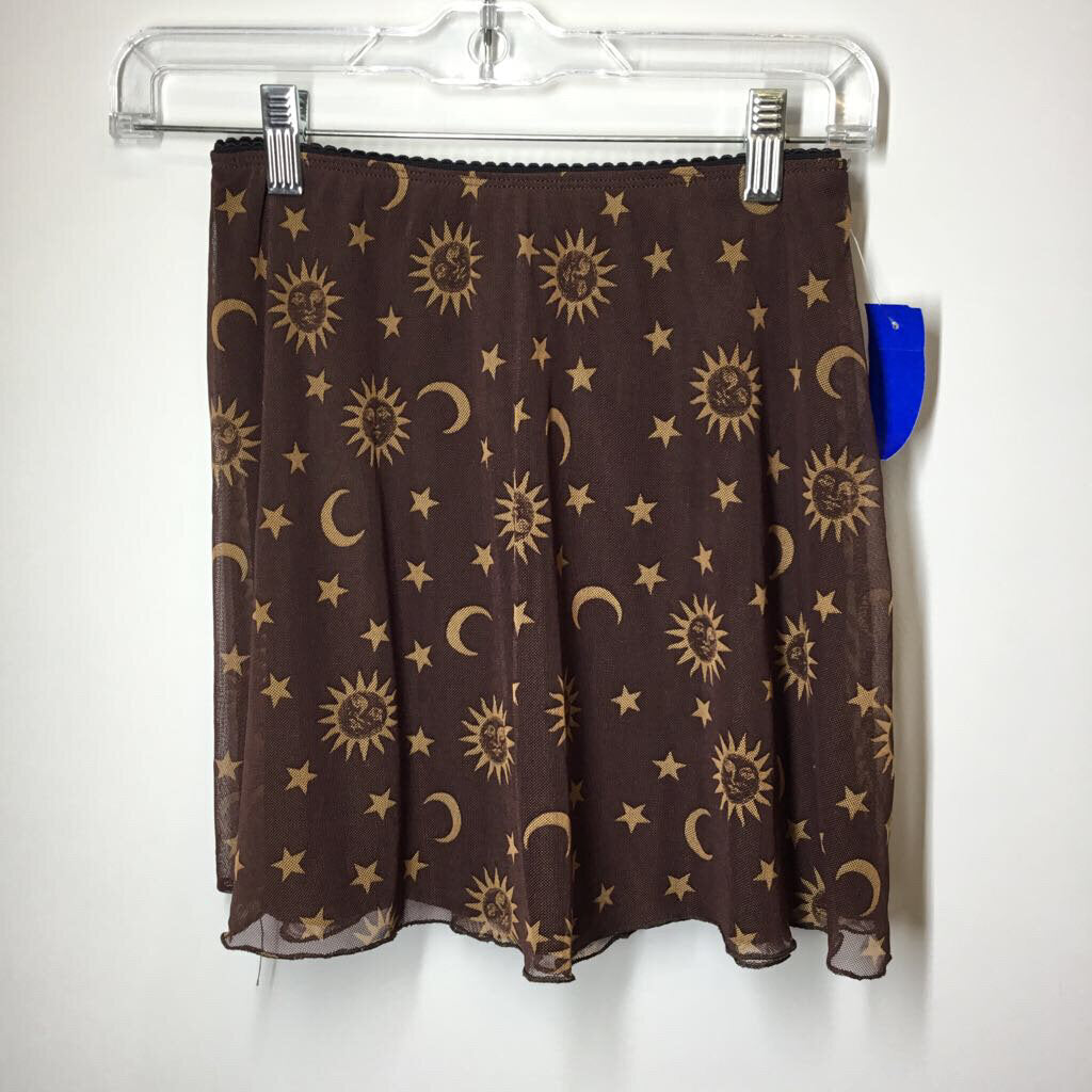 Altar'd State Skirt S Brown