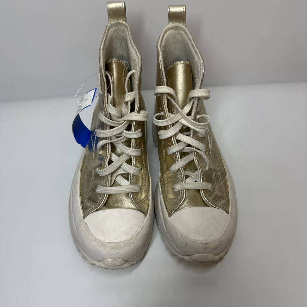 Converse Shoes 5.5 Gold/White