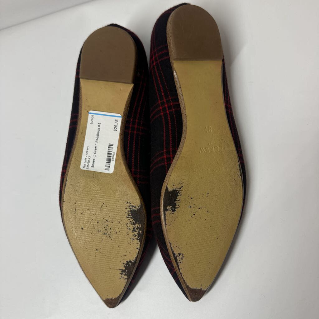 J. Crew Shoes 8.5 Red/Black