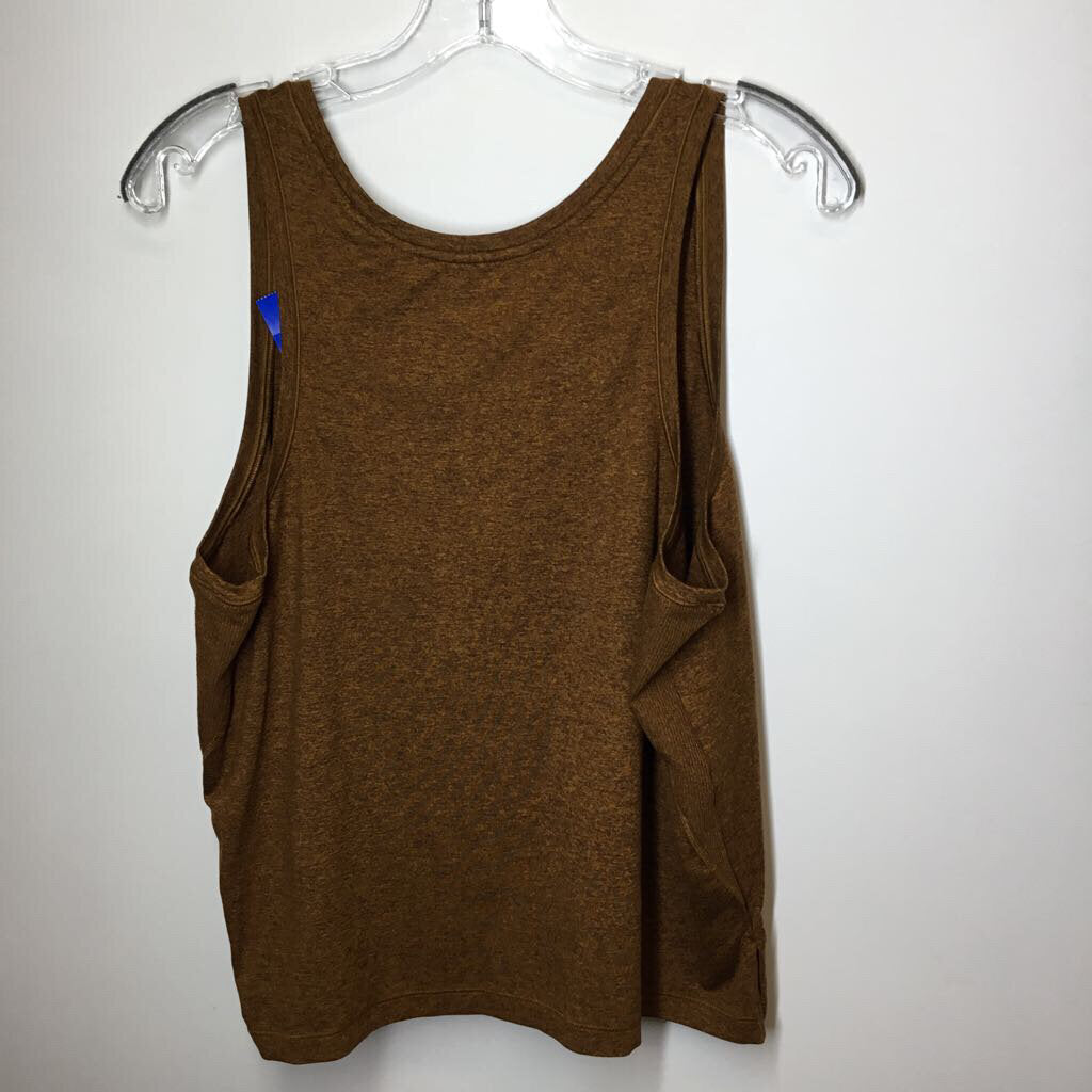 Athleta Athletic Tops L Brown