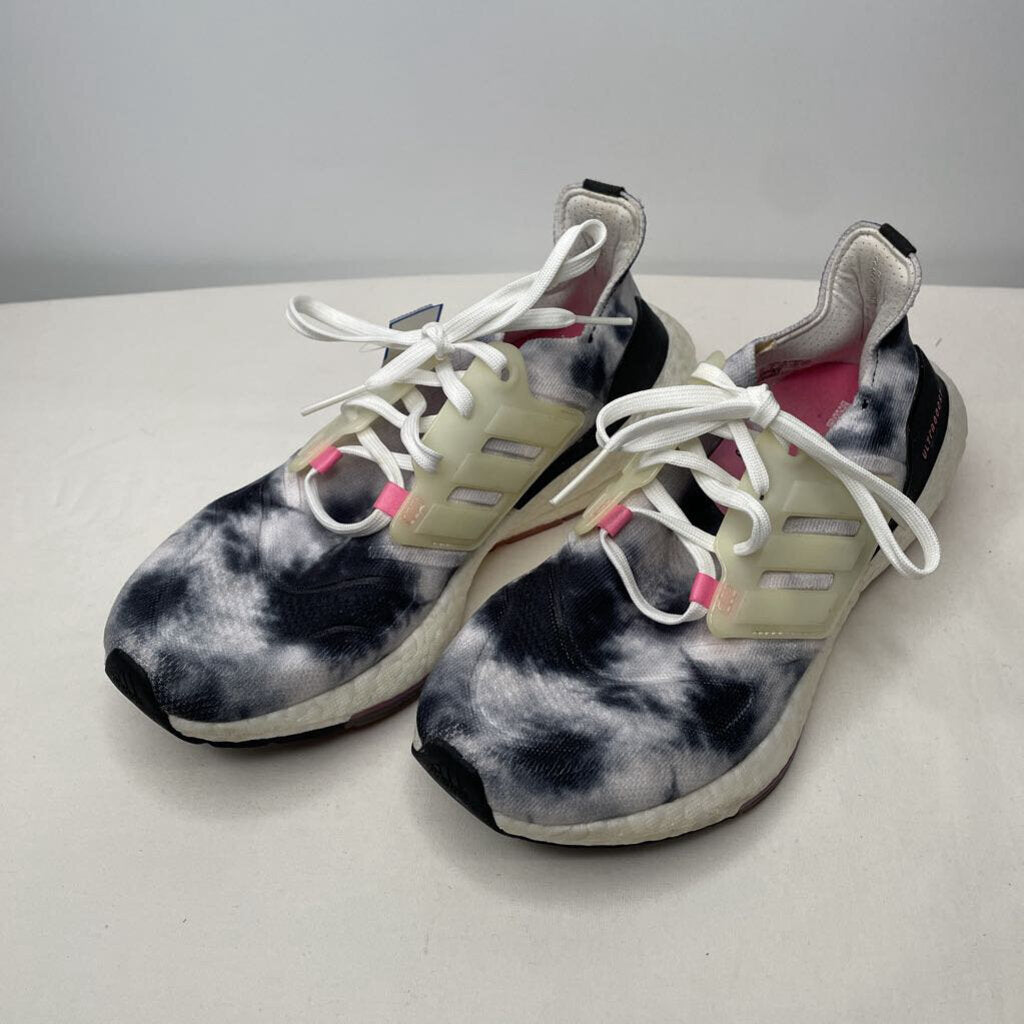 Adidas Shoes 7.5 Gray/Navy/Pink