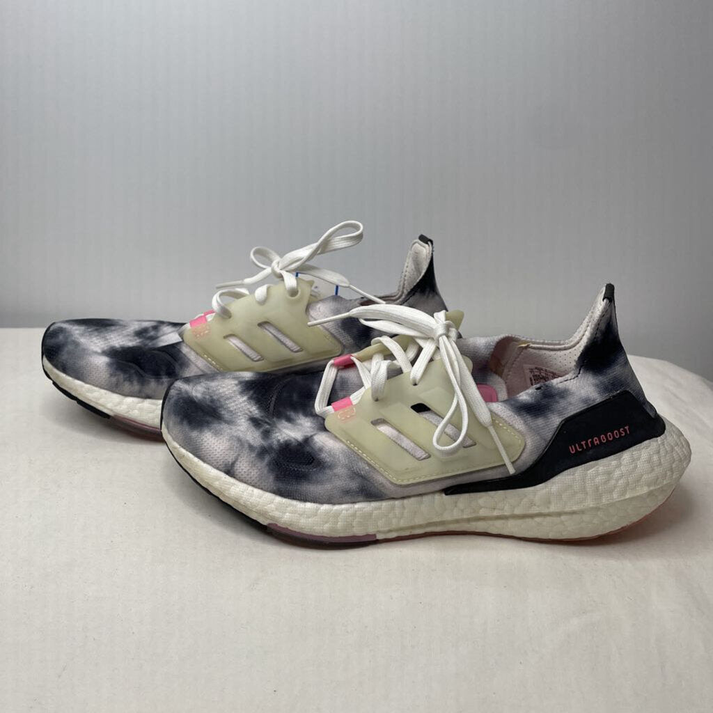 Adidas Shoes 7.5 Gray/Navy/Pink