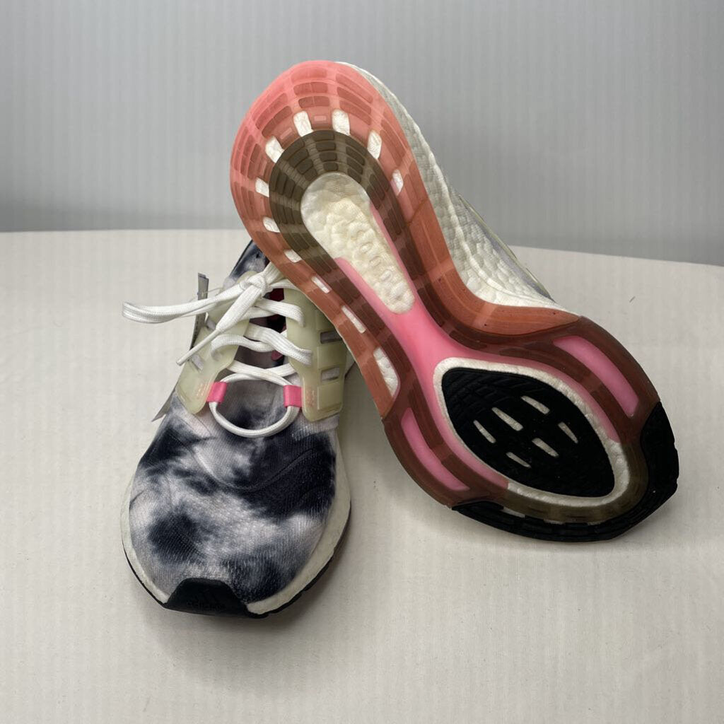 Adidas Shoes 7.5 Gray/Navy/Pink