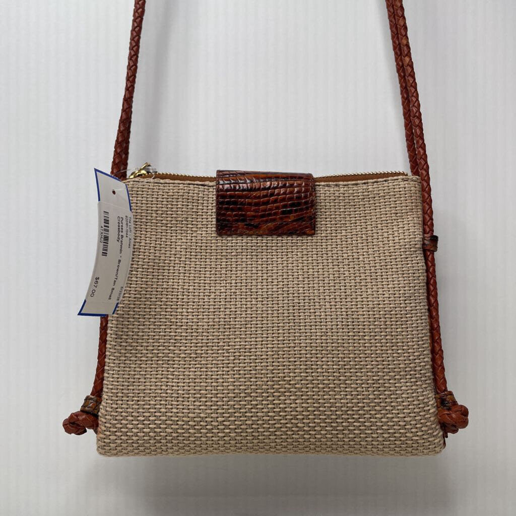 Brahmin Purses Small Crossbody Brown/Tan