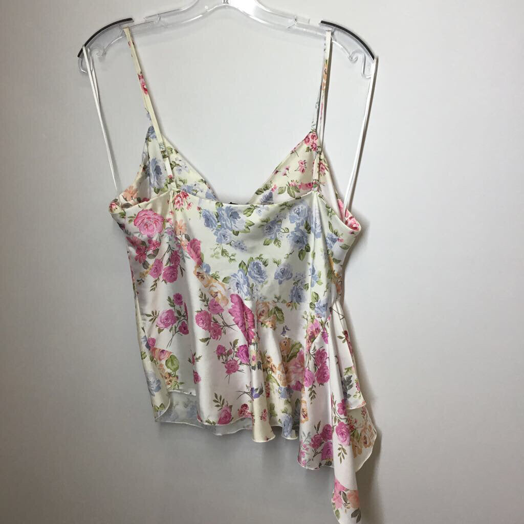 Primark Tank L White/Floral