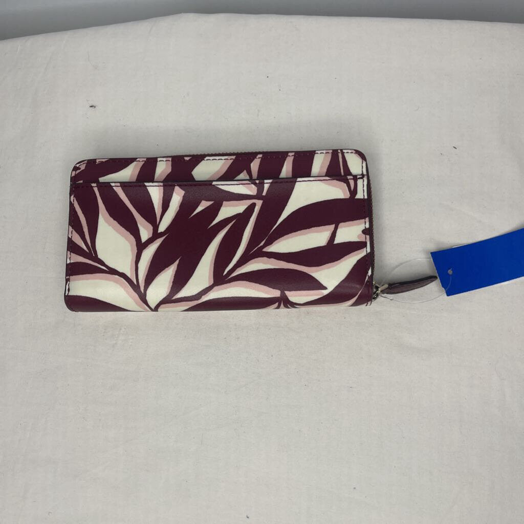 Kate Spade Wallet Maroon/Cream