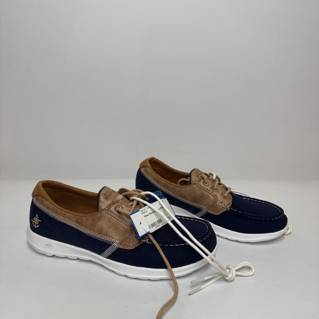 Skechers Shoes 9 Navy/Brown
