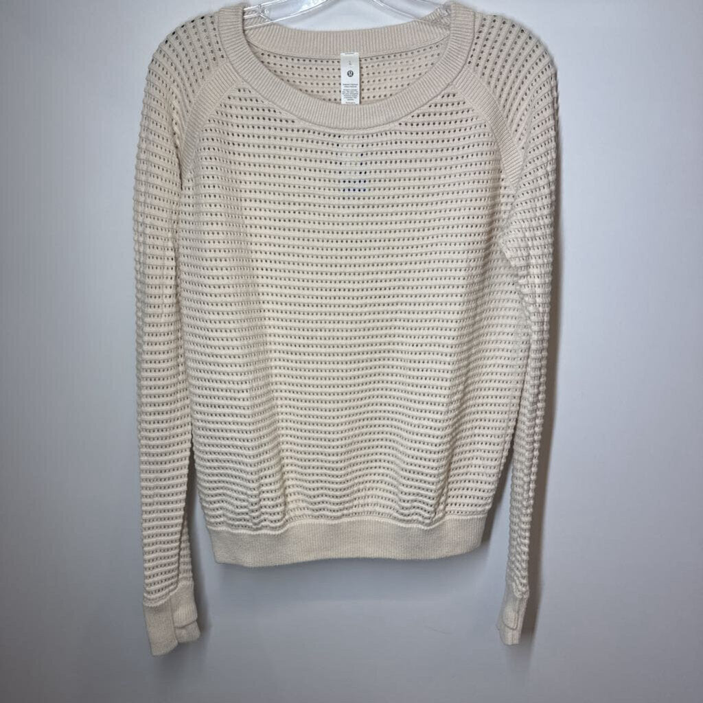 Lululemon Athletic Tops L Cream