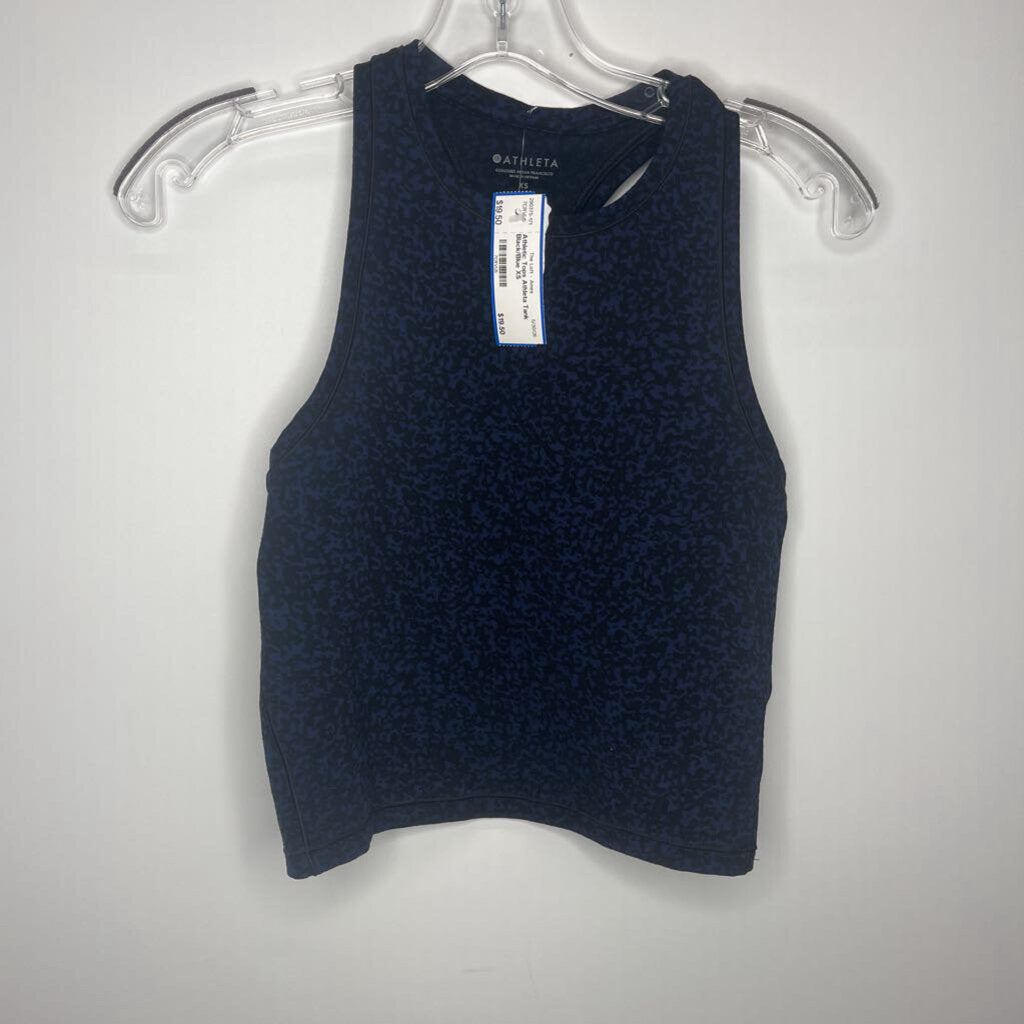 Athleta Athletic Tops XS Black/Blue